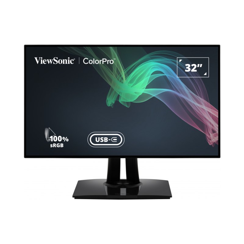 Viewsonic VP Series 3268A-4K computer monitor 81.3 cm (32") 3840 x 2160 pixels 4K Ultra HD LED Black