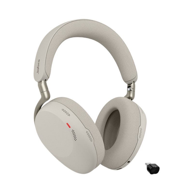 Jabra Evolve3 85 MS + Link 390c Casque Sans fil Arceau Appels/Musique USB Type-C Bluetooth Gris