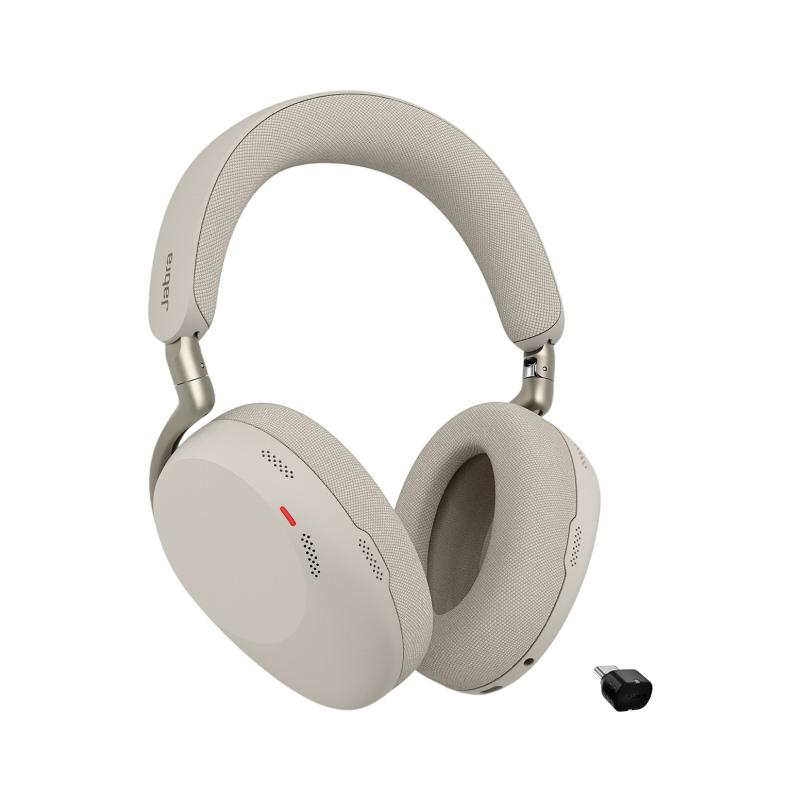 Jabra Evolve3 85 MS + Link 390c Casque Sans fil Arceau Appels/Musique USB Type-C Bluetooth Gris