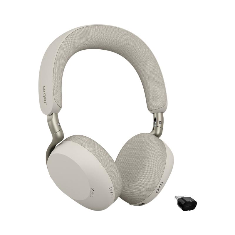 Jabra Evolve3 75 UC + Link 390c Casque Sans fil Arceau Appels/Musique USB Type-C Bluetooth Gris