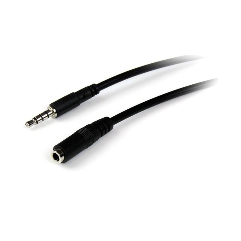 StarTech.com 1m 3.5mm 4 Position TRRS Headset Extension Cable - M/F