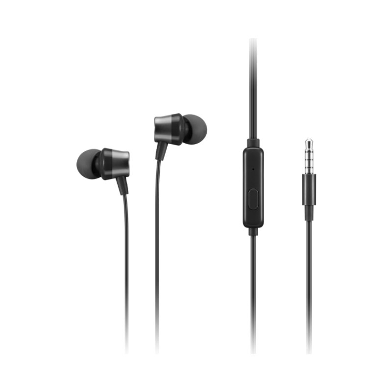 Lenovo 4XD1J77352 headphones/headset Wired In-ear Office/Call center Black