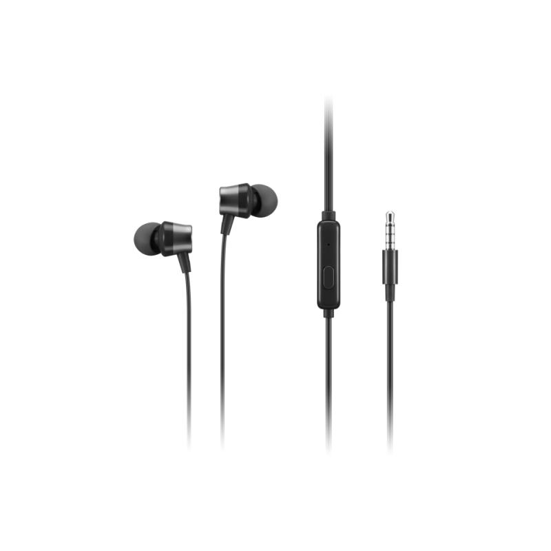 Lenovo 4XD1J77352 casque Avec fil Ecouteurs Bureau/Centre d'appels Noir