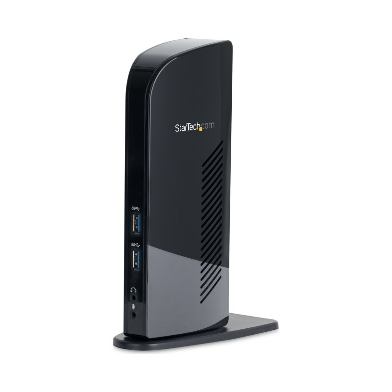 StarTech.com Dual Monitor USB 3.0 Docking Station with HDMI - DVI - 6 x USB Ports~Dual Monitor USB 3.0 Laptop Docking Station with HDMI & DVI/VGA, 6x USB-A Hub, GbE, Audio, Universal Type-A Dock - Windows/macOS/ChromeOS