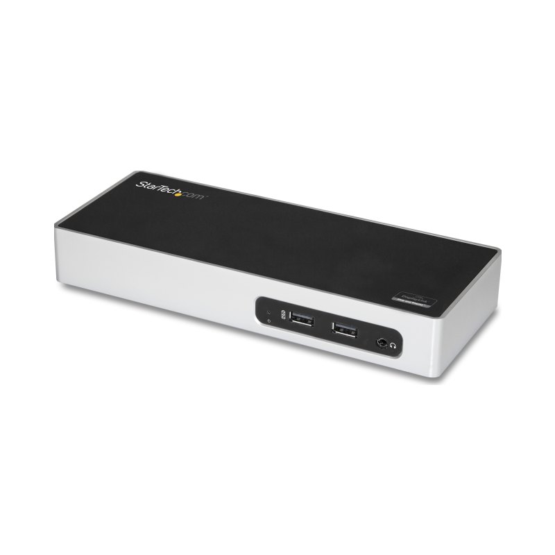 StarTech.com USB 3.0 Docking Station - Dual Monitor Laptop Docking Station with HDMI & DVI/VGA Video - 6-port USB 3.1 Gen 1 5Gbps Hub, GbE, Audio - Universal Type-A Dock - Windows & Mac