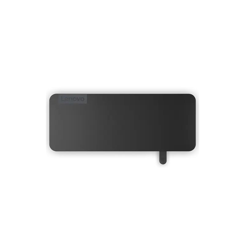 Lenovo 4X11N40213 station d'accueil Avec fil USB 3.2 Gen 1 (3.1 Gen 1) Type-C Noir
