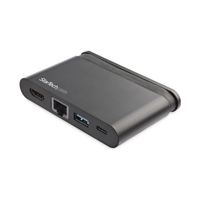 StarTech.com USB C Multiport Adapter - Portable USB-C Dock with 4K HDMI - 100W PD 3.0 Pass-Through, 1x USB-A, 1x USB-C, GbE - Thunderbolt 3 & USB Type-C Laptop Travel Dock - Mac & Windows