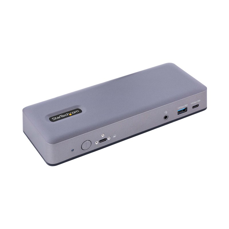 StarTech.com USB-C Docking Station - Multi Monitor HDMI/DP/DP Alt Mode USB-C Dock - 3x 4K30 / 2x 4K60 - 7-Port USB Hub - 60W Power Delivery - GbE - 3.5mm Audio - Works With Chromebook certified - TAA