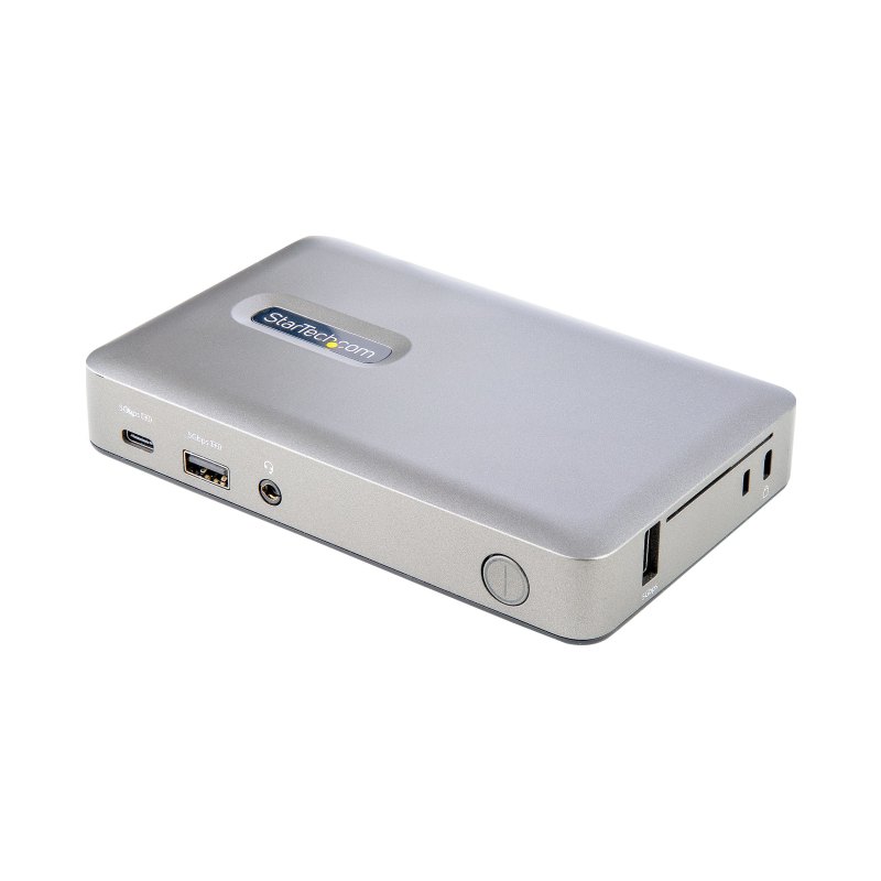 StarTech.com USB C Dock - USB-C to DisplayPort 4K 30Hz or VGA - 65W USB Power Delivery Charging - 4-Port USB 3.1 Gen 1 Hub - Universal USB-C Laptop Docking Station with Ethernet - TAA