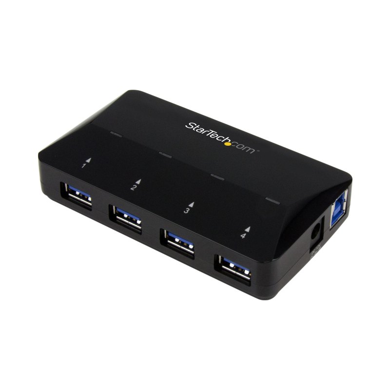 StarTech.com Hub USB 3.0 à 4 ports plus port dédié à la charge de 2,4 A - 5Gbps