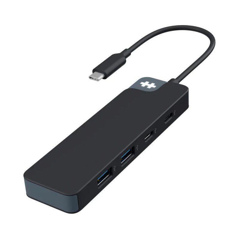 Targus HyperDrive Flex 4 Port USB-C Combo Hub USB 2.0 Type-C 5000 Mbit/s Black