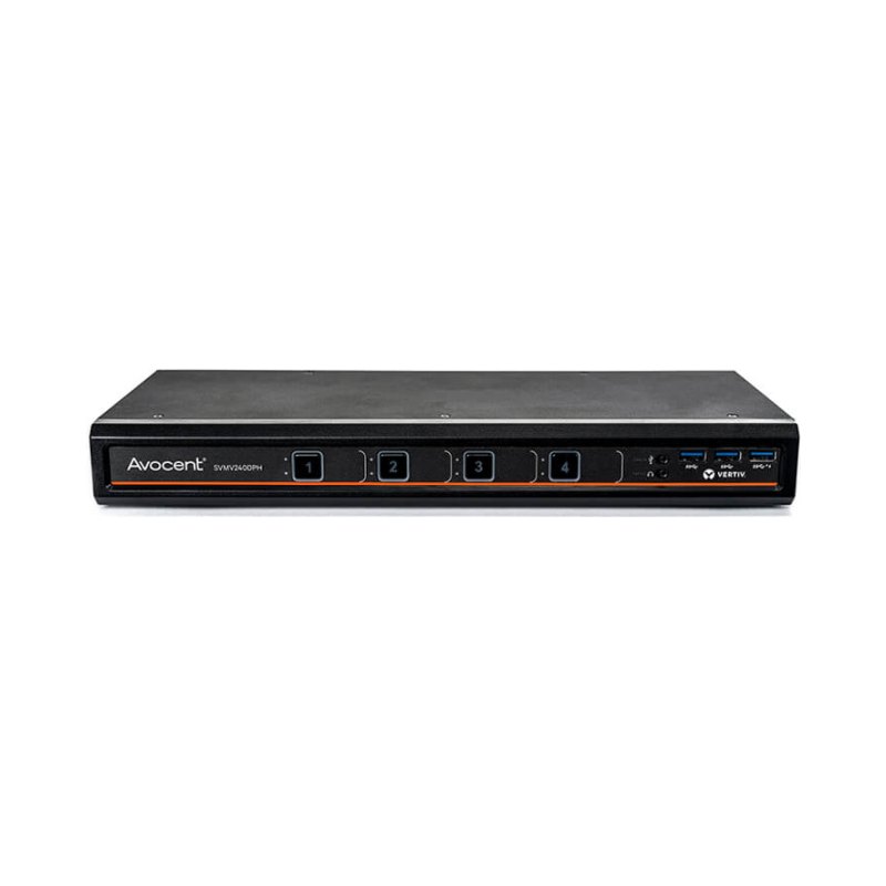 Vertiv Avocent MultiViewer SVMV240DPH KVM switch Black