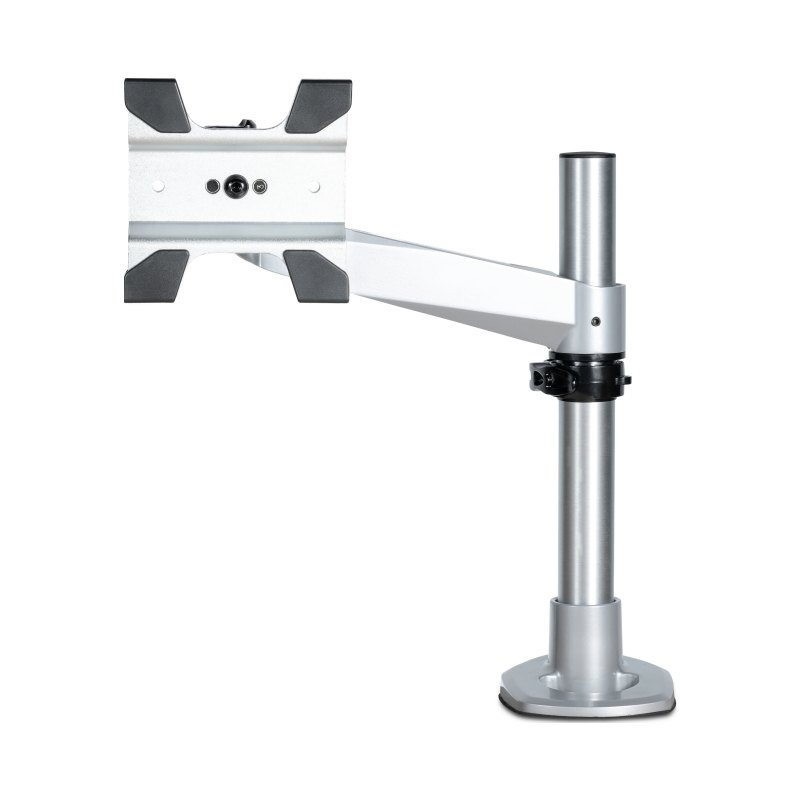 StarTech.com Desk Mount Monitor Arm - VESA or Apple iMac/Thunderbolt or Ultrawide Display up to 49" (30.9lb/14kg) - Articulating Height Adjustable Single Desktop Monitor Pole Mount - Clamp/Grommet - TAA