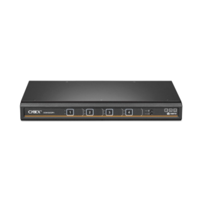 Vertiv Avocent SV Universal DP/H 4-Port Single Display KVM switch Black