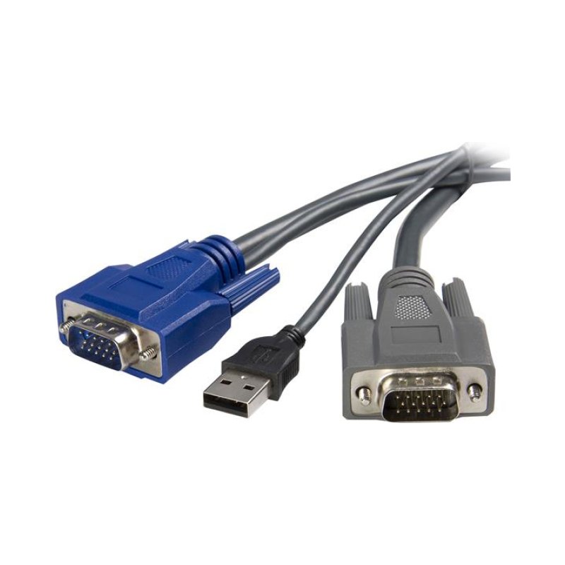 StarTech.com 6 pieds Ultra-fin USB VGA 2-en-1 KVM Câble