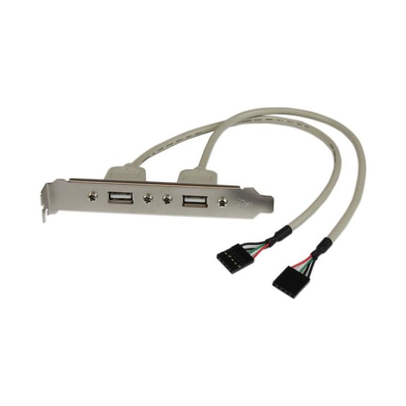 StarTech.com 2 Port USB A Femelle Platine d'adaptation