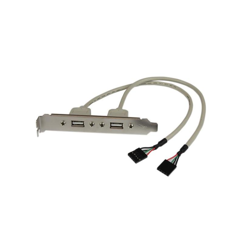 StarTech.com 2 Port USB A Femelle Platine d'adaptation