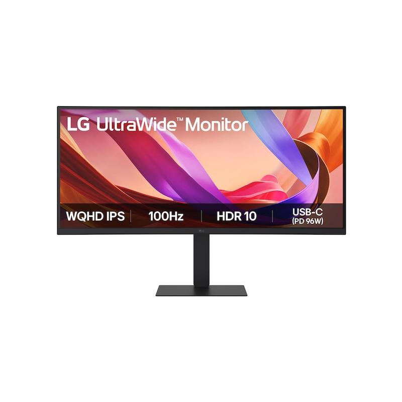 LG 34" 21:9 UltraWide WQHD (3440x1440) IPS Monitor HDR10 with sRGB 99% (Typ.), All-in-one USB-C Connectivity