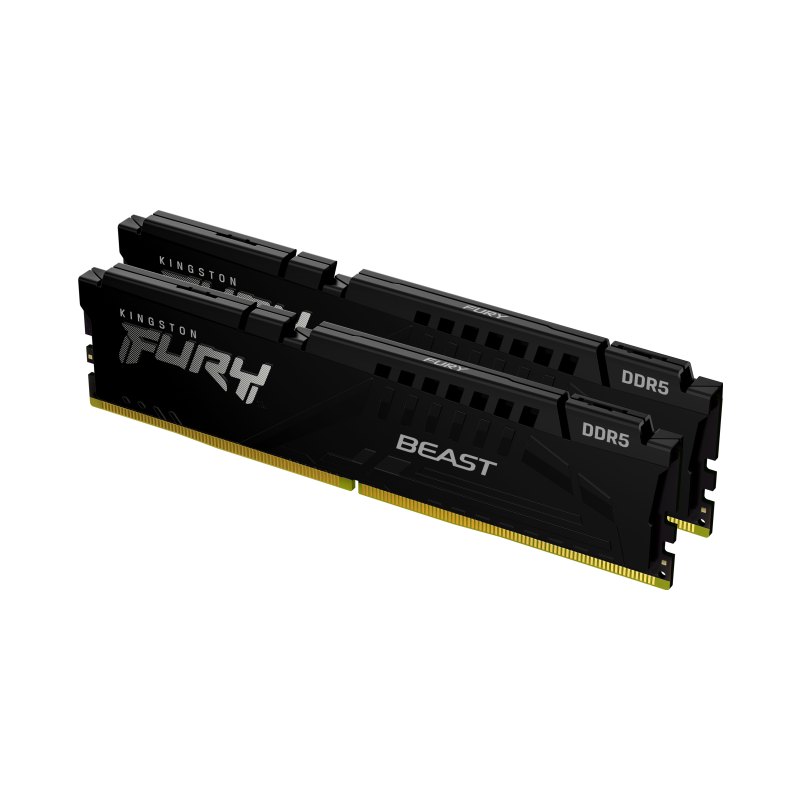 Kingston Technology FURY Beast 32GB 5600MT/s DDR5 CL36 DIMM (Kit of 2) Black