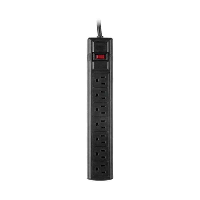 CyberPower CSB706 surge protector Black 7 AC outlet(s) 125 V 1.829 m