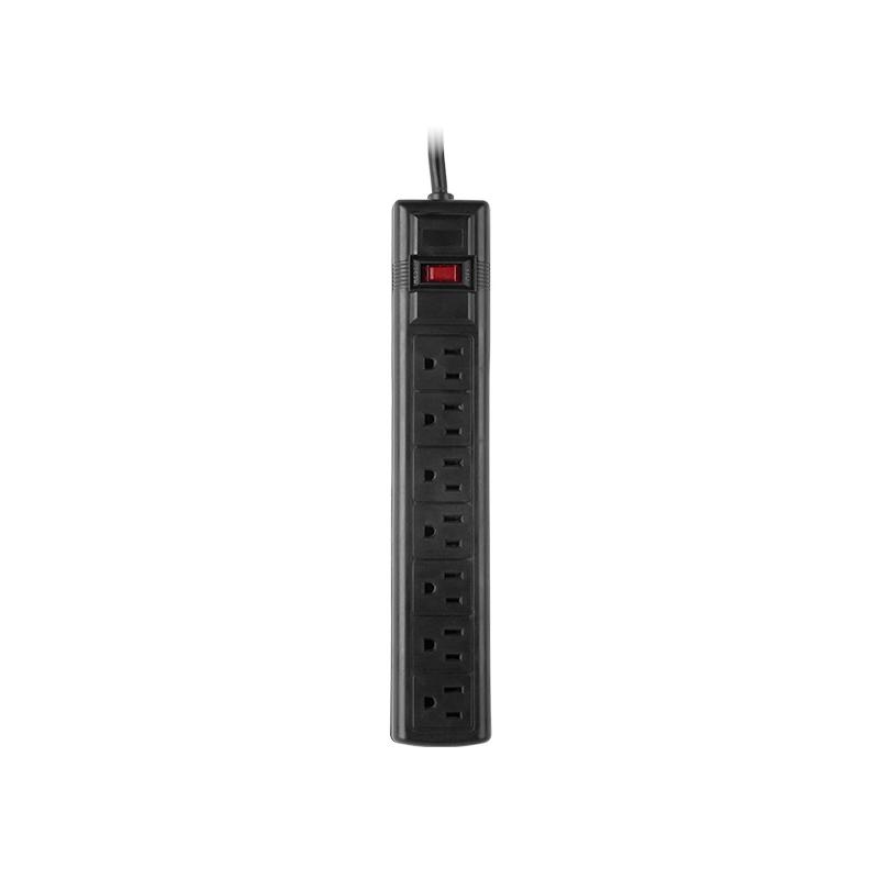 CyberPower CSB706 protection surtension Noir 7 sortie(s) CA 125 V 1,829 m