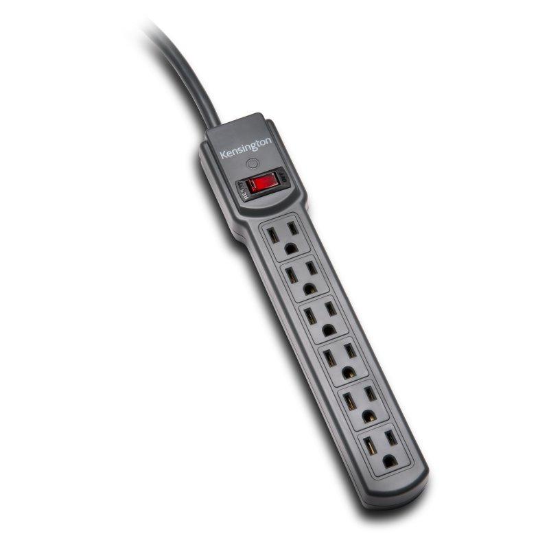Kensington K38214NA multiprise 1,22 m 6 sortie(s) CA Noir