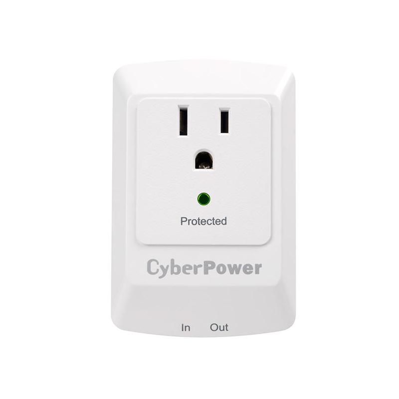 CyberPower CSP100TW protection surtension Blanc 1 sortie(s) CA 125 V
