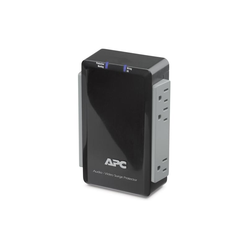 APC P6V protection surtension Noir 6 sortie(s) CA 120 V