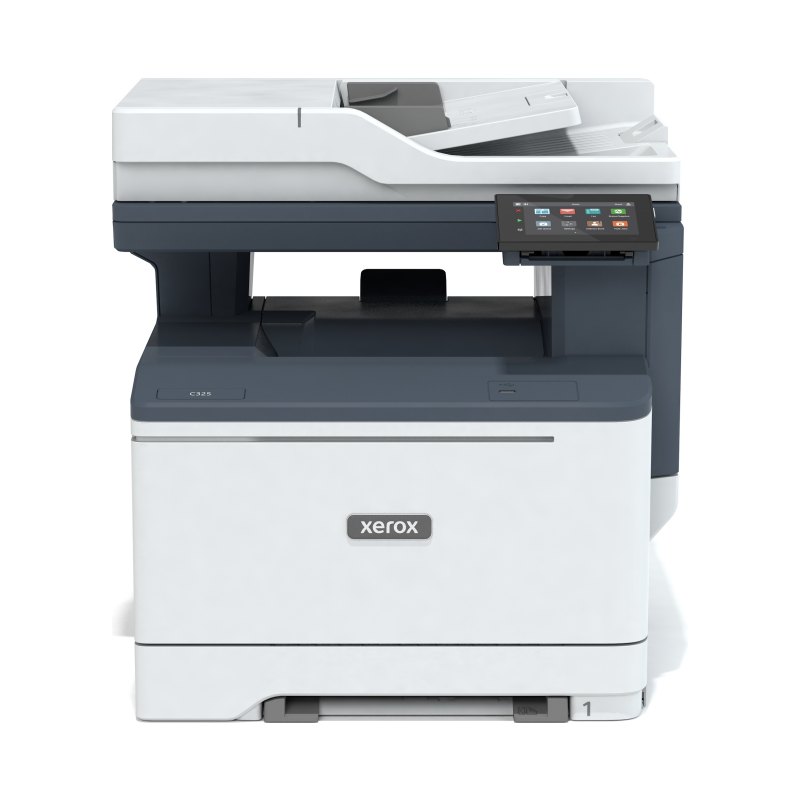 Xerox C325 A4 33ppm Wireless Duplex Copy/Print/Scan/Fax PS3 PCL5e/6 2 Trays Total 251 Sheets