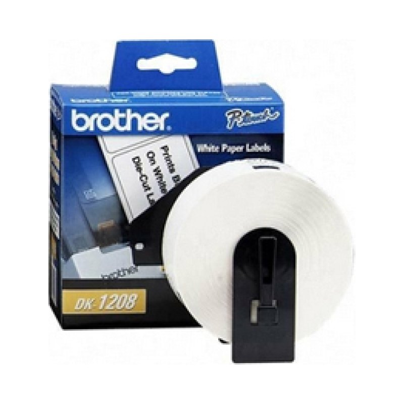 Brother DK1208 White DK
