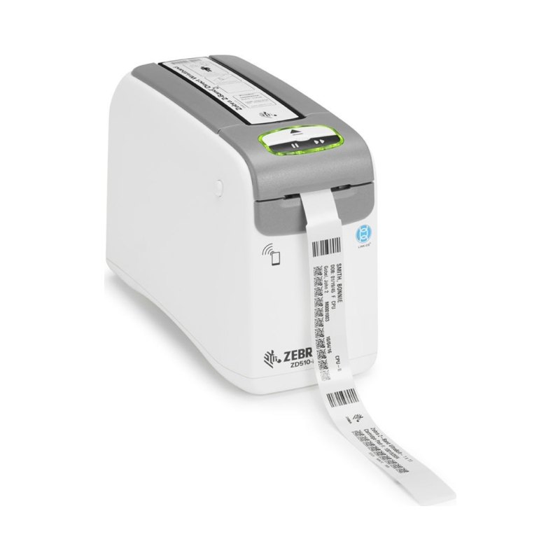 Zebra ZD510-HC imprimante pour étiquettes Thermique directe 300 x 300 DPI 102 mm/sec Avec fil &sans fil Ethernet/LAN Wifi Bluetooth