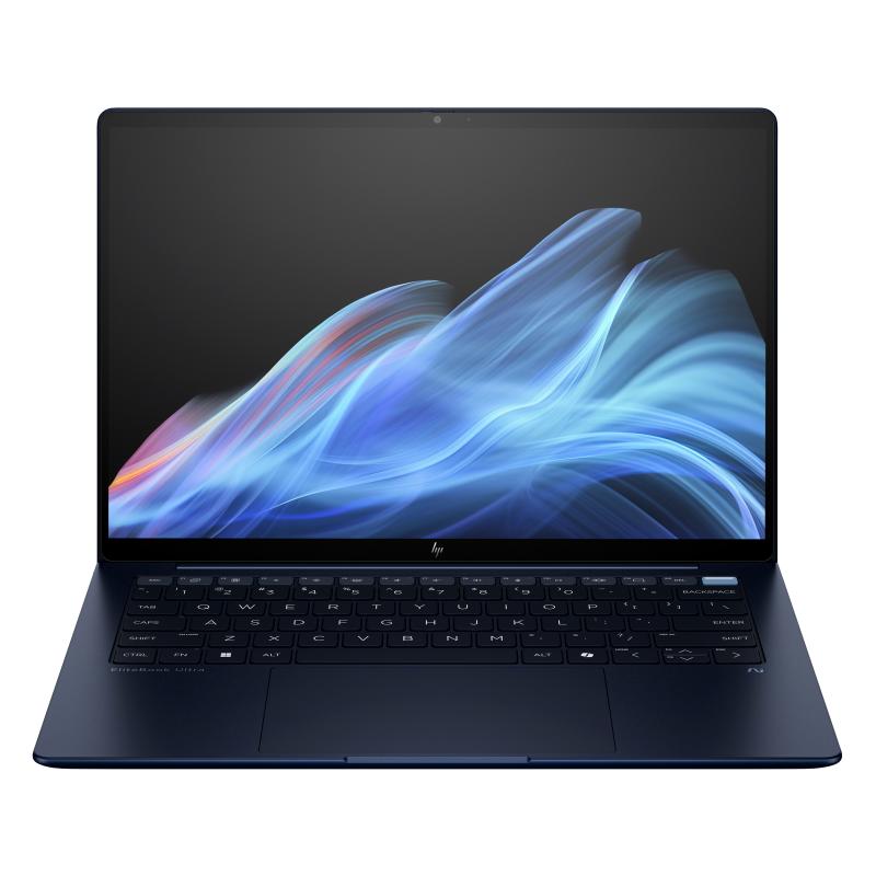 HP EliteBook Ultra G1i Next Gen AI PC Wolf Pro Security Edition Intel Core Ultra 7 258V Ordinateur portable 35,6 cm (14") Écran tactile 2.8K 32 Go LPDDR5x-SDRAM 512 Go SSD Wi-Fi 7 (802.11be) Windows 11 Pro Bleu