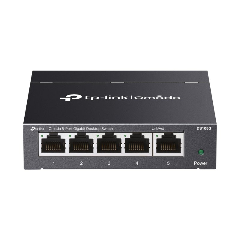 TP-Link Omada DS105G network switch Unmanaged Gigabit Ethernet (10/100/1000) Black