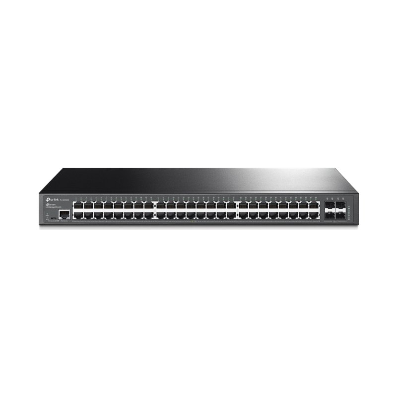 TP-Link JetStream 48-Port Gigabit L2 Managed Switch with 4 SFP Slots