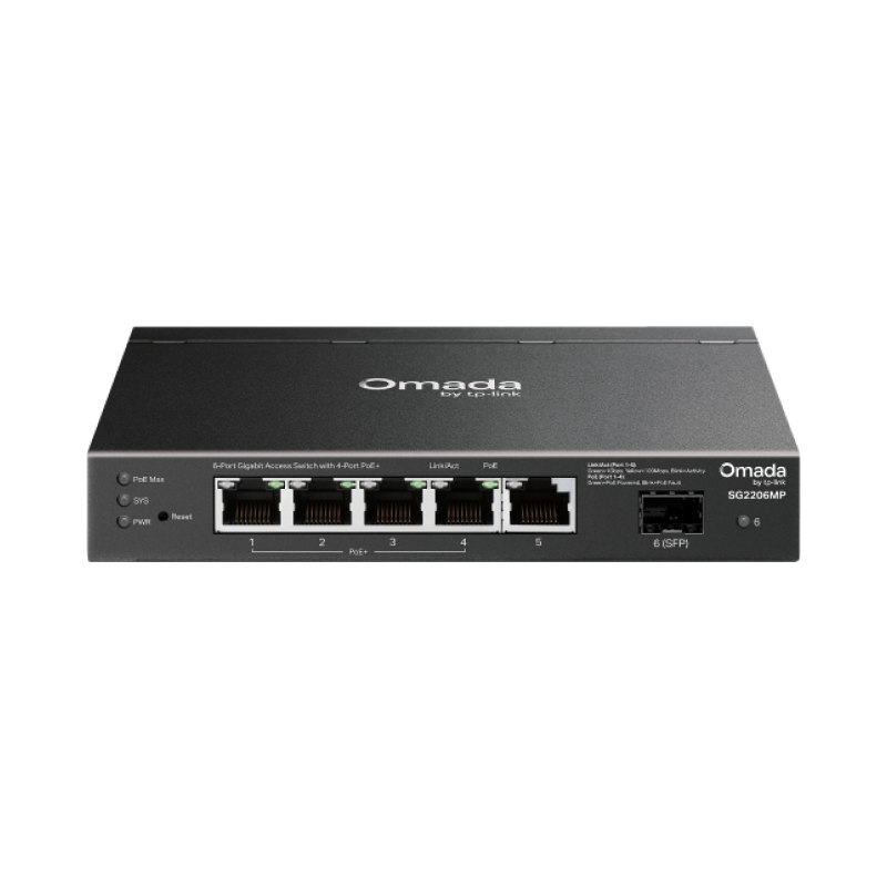 TP-Link Omada SG2206MP network switch L2 Gigabit Ethernet (10/100/1000) Power over Ethernet (PoE)