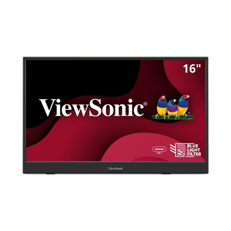 Viewsonic VA VA1653 computer monitor 39.6 cm (15.6") 1920 x 1080 pixels Full HD LED Black