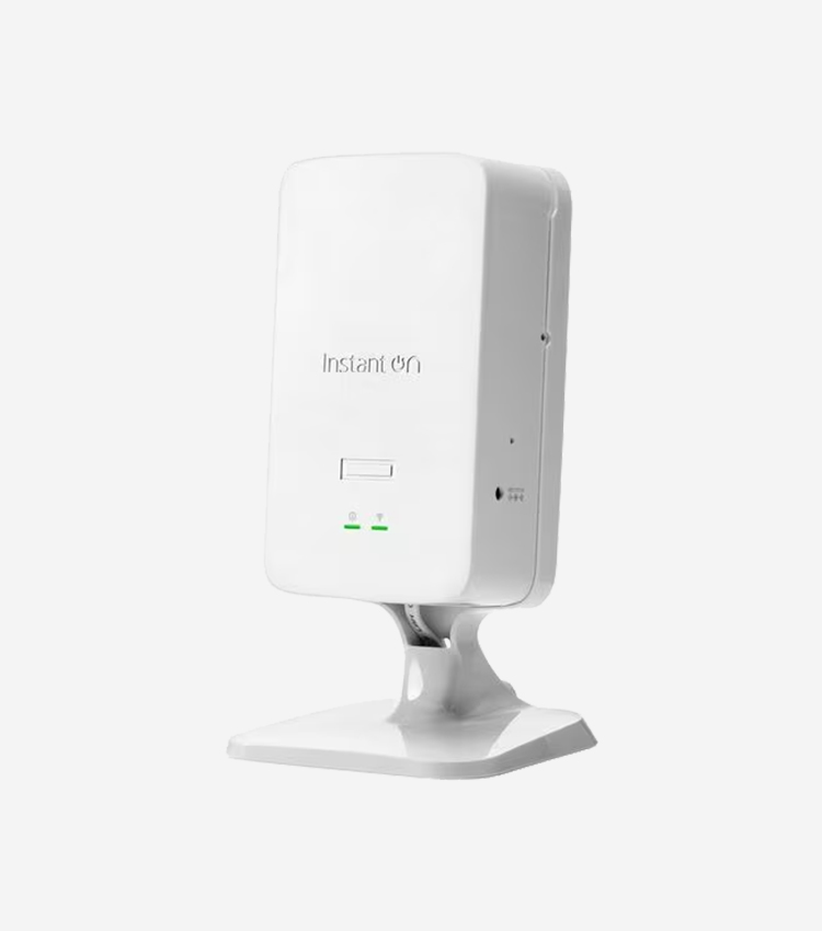 HPE Instant On AP22D Dual Band IEEE 802.11ax 1.44 Gbit/s Wireless Access Point - Indoor - 2.40 GHz, 5 GHz - 2 x Internal Antenna(s) - Internal - MIMO Technology - 5.0 x Network (RJ-45) - Gigabit Ethernet, 2.5 Gigabit Ethernet - 50 W - Ceiling Mountable, Wall Mountable, Rail-mountable, Desktop