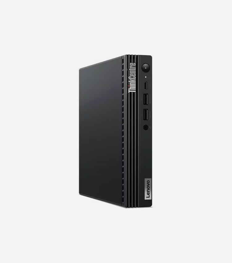 Lenovo ThinkCentre M70q Gen 4 12E30003US Desktop Computer - Intel Core i5 13th Gen i5-13400T - 8 GB RAM - 256 GB M.2 PCI Express NVMe x4 SSD - Intel Chip - Windows 11 Pro 64-bit - Intel UHD Graphics 730 - IEEE 802.11ax