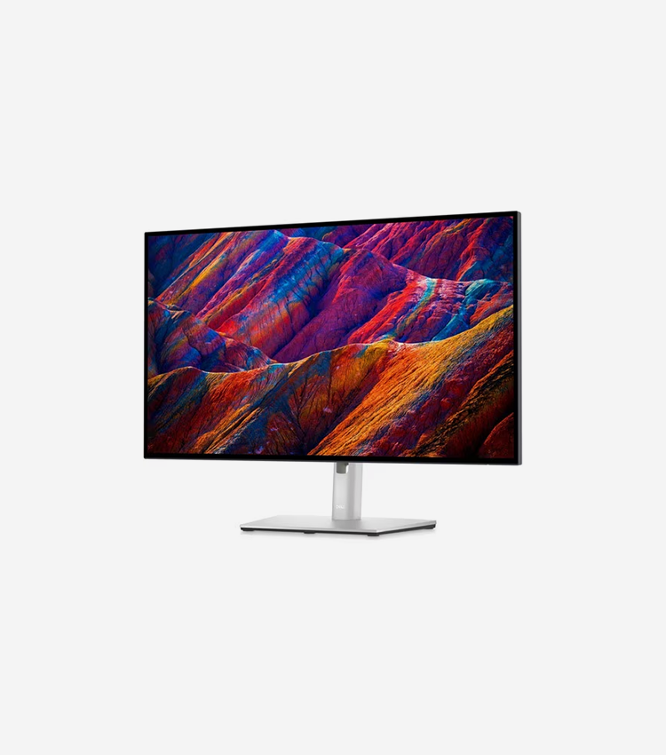 Dell UltraSharp U2723QE 27" Class 4K UHD LCD Monitor - 16:9 - Black, Silver - 27" Viewable - In-plane Switching (IPS) Black Technology