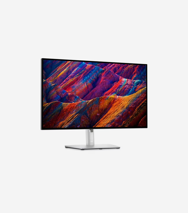 Dell UltraSharp U2723QE 27" Class 4K UHD LCD Monitor - 16:9 - Black, Silver - 27" Viewable - In-plane Switching (IPS) Black Technology