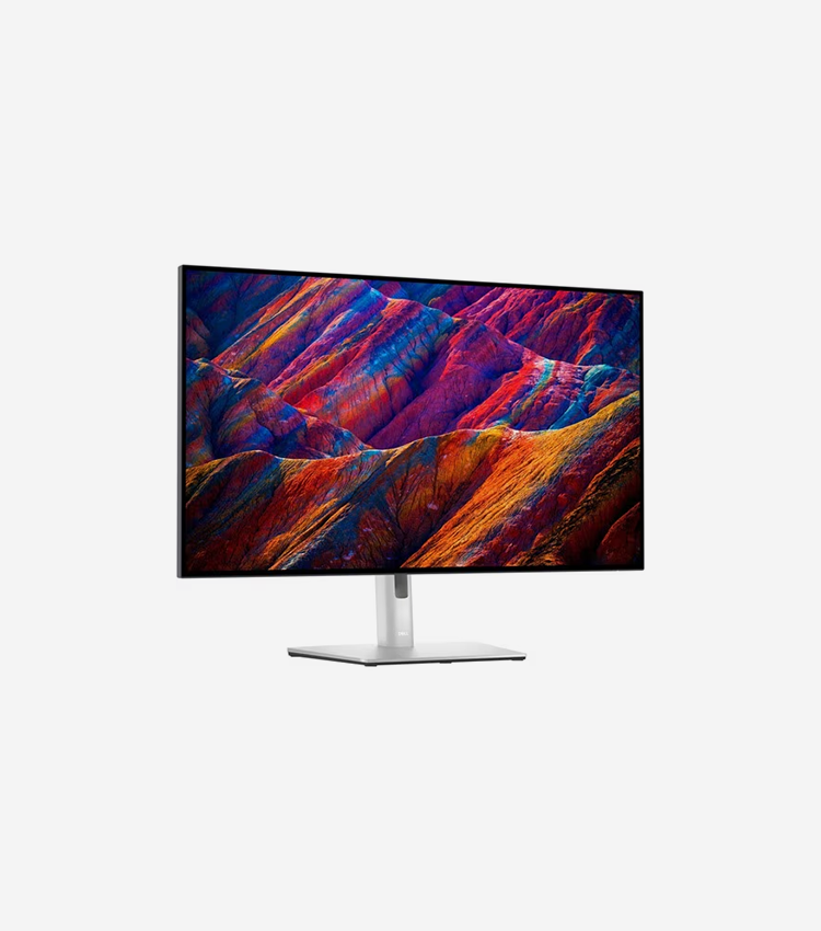 Dell UltraSharp U3223QE 32" Class 4K UHD LCD Monitor - 16:9 - Black, Silver - 31.5" Viewable