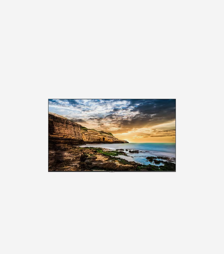 Samsung 65" Professional Display QET Series - 65" LCD - 3840 x 2160 - Direct LED - 300 cd/m² - 2160p - HDMI - USB - SerialEthernet - Tizen 4.0