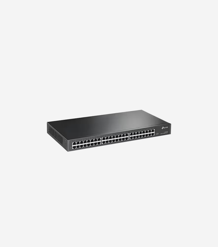 TP-Link TL-SG1048 48-Port Gigabit Switch - 48 Ports - Gigabit Ethernet, Fast Ethernet