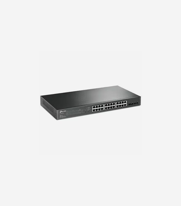 TP-Link JetStream TL-SG2428P 24-Ports Ethernet Switch - 24 Ports - Fast Ethernet, Gigabit Ethernet