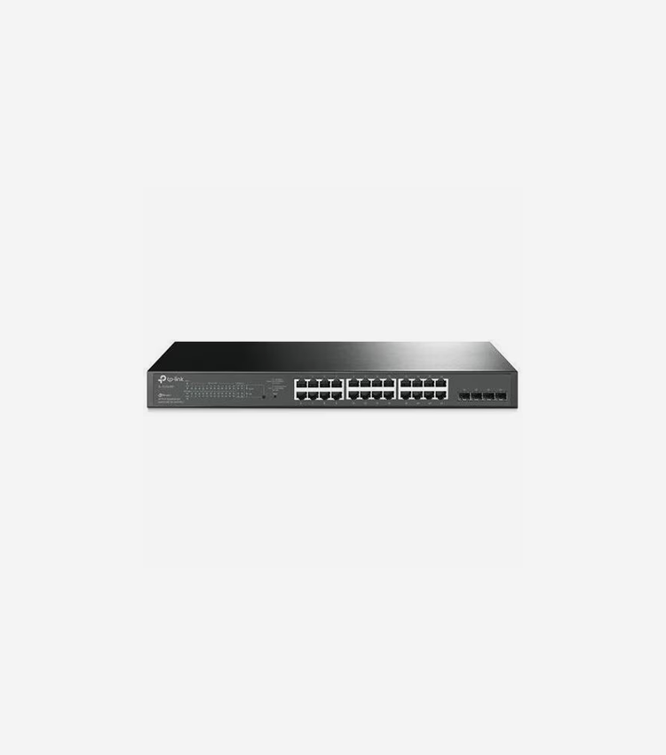 TP-Link JetStream TL-SG2428P 24-Ports Ethernet Switch - 24 Ports - Fast Ethernet, Gigabit Ethernet