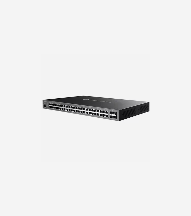 TP-Link Omada 52-Port Gigabit L2+ Managed Switch with 48-Port PoE+ - 48 Ports - Manageable - Gigabit Ethernet