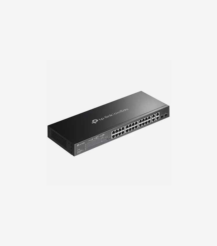 TP-Link Omada SL2428P - Omada 24-Port 10/100 Mbps 4-Port Gigabit Smart Switch