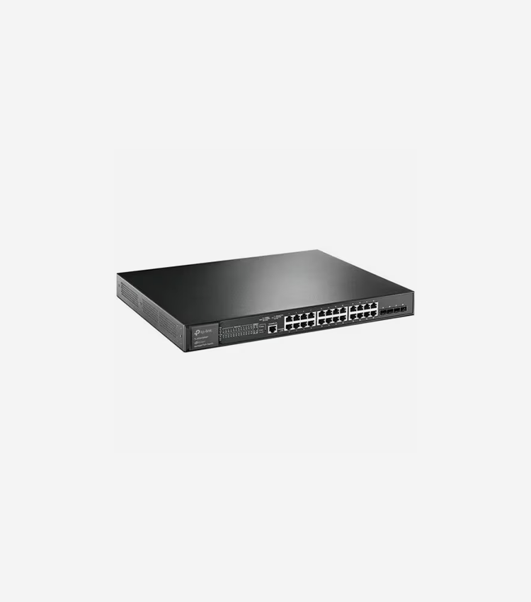 TP-Link Omada SG3428XMP Ethernet Switch - 24 Ports - Manageable - Gigabit Ethernet, 10 Gigabit Ethernet