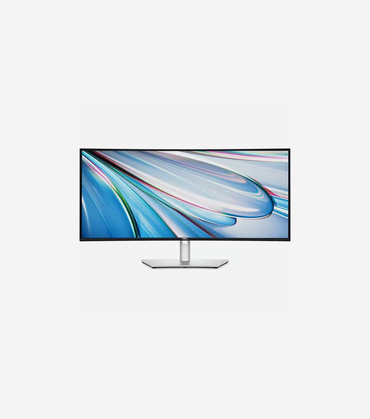 Dell UltraSharp U3425WE 34" Class UW-QHD Curved Screen LED Monitor - 21:9 - Black, Silver - 34.1" Viewable