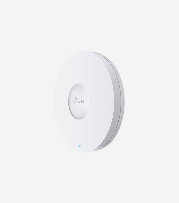 TP-Link Omada EAP610 Dual Band 802.11ax 1.73 Gbit/s Wireless Access Point - Indoor - 2.40 GHz, 5 GHz - 4 x Internal Antenna(s) - Internal - MIMO Technology - 1 x Network (RJ-45) - Gigabit Ethernet - PoE+ (RJ-45) Ports - 10.80 W - Ceiling Mountable, Wall Mountable